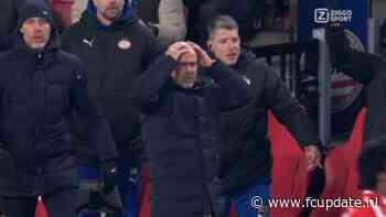 Bosz slaat handen voor het hoofd na charge op De Jong, kijkers reageren massaal