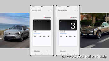 Autos von Volvo und Polestar lassen sich ab sofort über Samsung Wallet entsperren