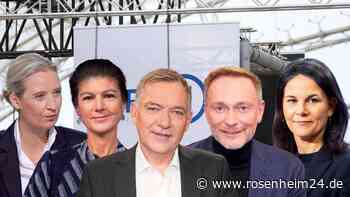 Schlussrunde live: Neue Gesichter beim TV-Schlagabtausch von ARD und ZDF