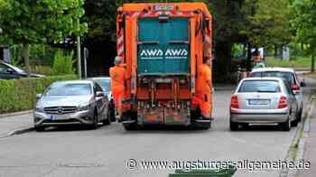 Streik bei der Stadt Augsburg sorgt noch immer für Verzögerungen bei der Müllabfuhr