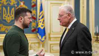 Inmitten großer Spannungen: Pressekonferenz von Selenskyj mit US-Gesandten Kellogg abgesagt