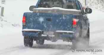 Second burst of snow coats icy roads throughout central NC after crash-filled morning