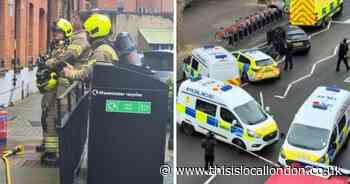 Two separate emergency incidents on same day in Vauxhall