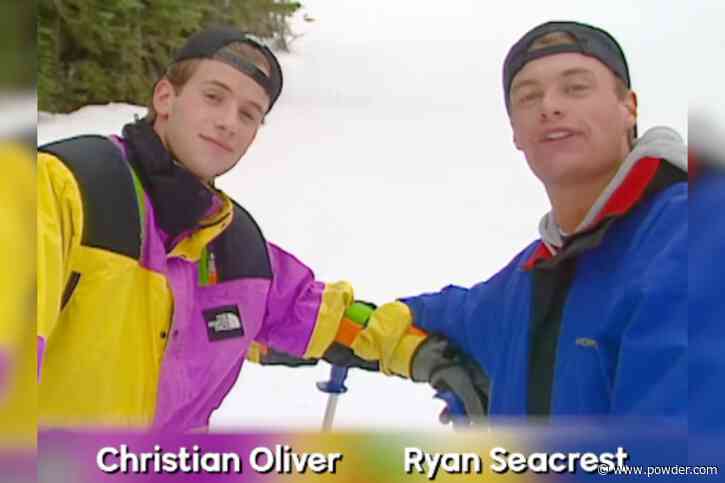 Ryan Seacrest Appears in Vintage California Ski Resort Ad