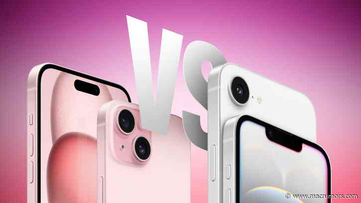 iPhone 15 vs. iPhone 16e Buyer's Guide: 25+ Differences Compared