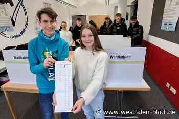 Schloß Holte-Stukenbrock: Hohe Wahlbeteiligung am Gymnasium