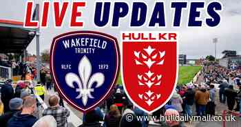 Wakefield Trinity v Hull KR live score updates: Rovers lose key man to injury