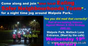 Ealing jog in dark highlights violence against females