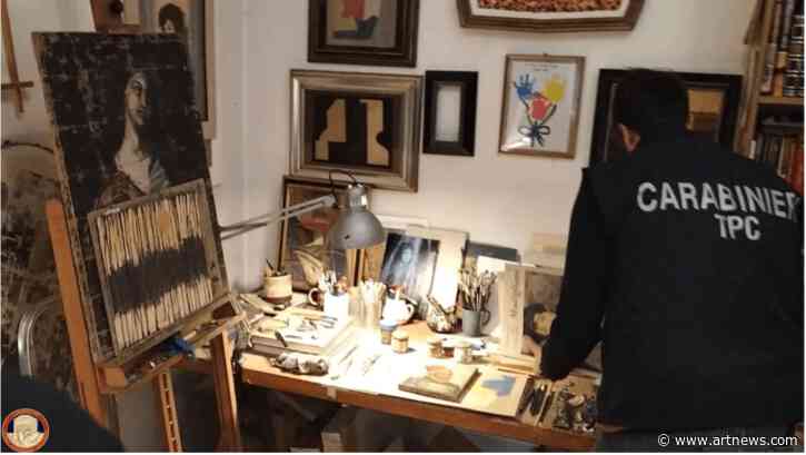 Art Forgery Workshop Making Fake Picassos Busted by Police in Rome