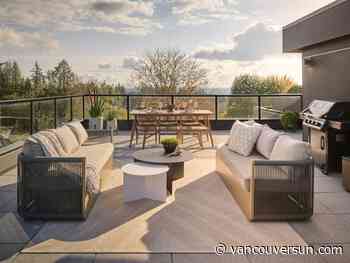 Rooftop decks a signature feature of Langley townhome development
