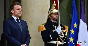 Emmanuel Macron redet mit Donald Trump über den Krieg in der Ukraine