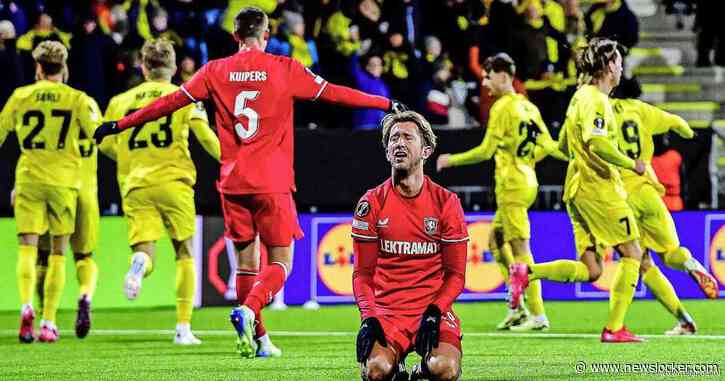 FC Twente na knotsgekke slotfase uitgeschakeld in Europa League