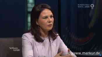 Wildes Wortgefecht bei „Schlussrunde“: Erste Reaktionen auf Baerbock-Auftritt