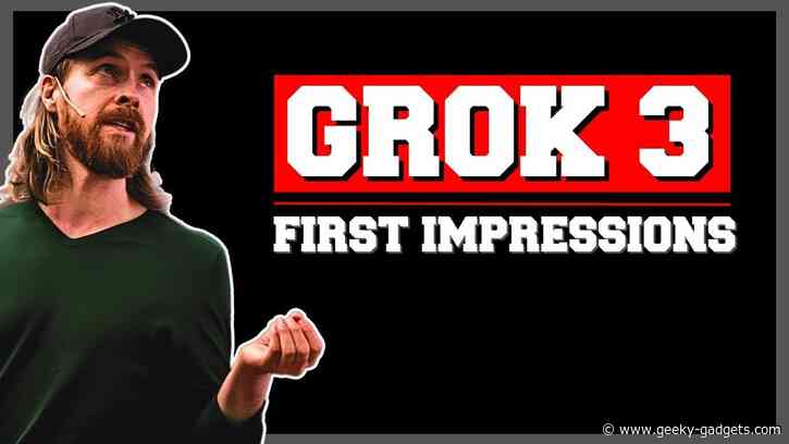 GROK 3 First Impression and Performance Tests : AI Performance Review