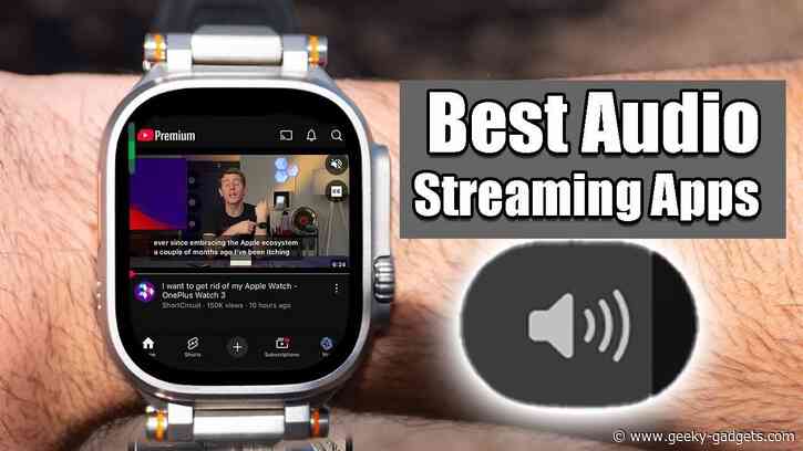 The Best Apple Watch Speaker Apps
