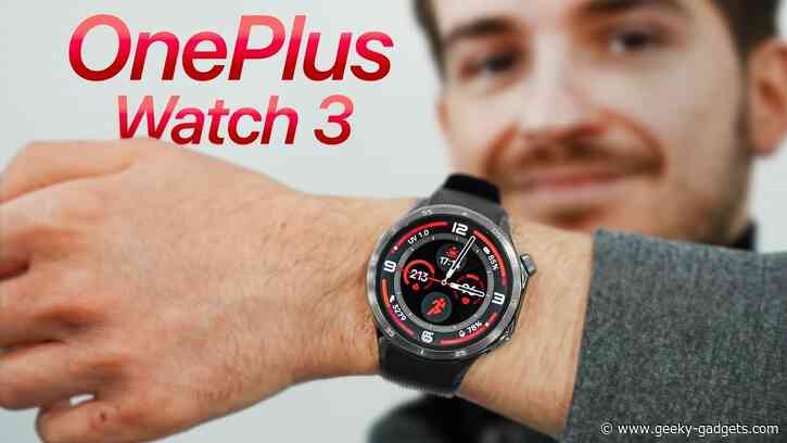 OnePlus Watch 3 A Deeper Dive