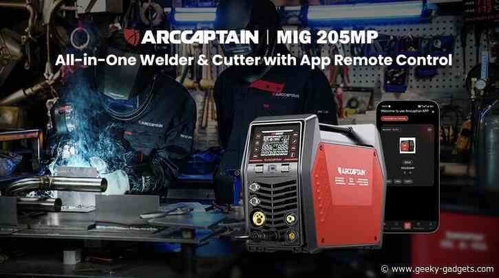 ARCCAPTAIN MIG 205MP: Professional-Grade Welding and Cutting Simplified