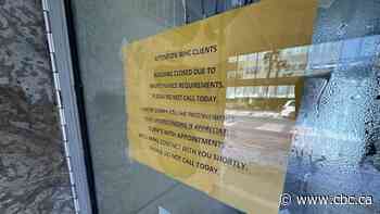 Women's Health Clinic services disrupted after bursting pipes, falling ceiling tiles and flooding