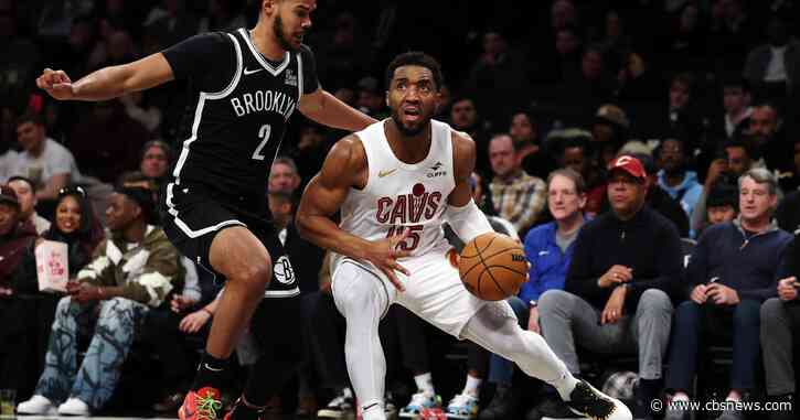 Mitchell scores 26 points as Eastern Conference-leading Cavaliers beat Nets