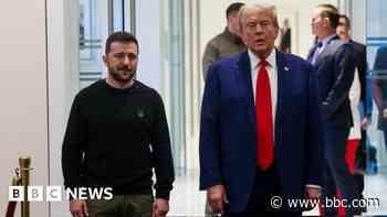 Donald Trump and Volodymyr Zelensky's relationship over time