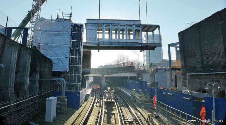 Surrey Quays station upgrade on target for Summer 2026 completion