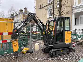 TfL trials mobile charging with electric construction vehicles for the first time