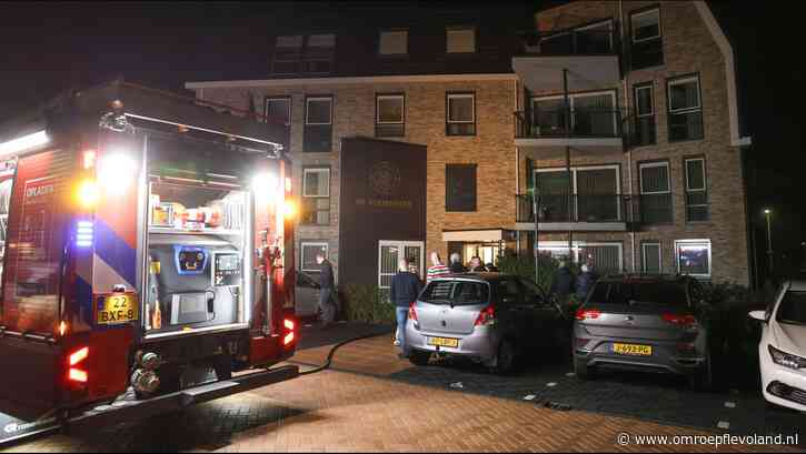 Urk - Appartementen zonder stroom na brand in meterkast