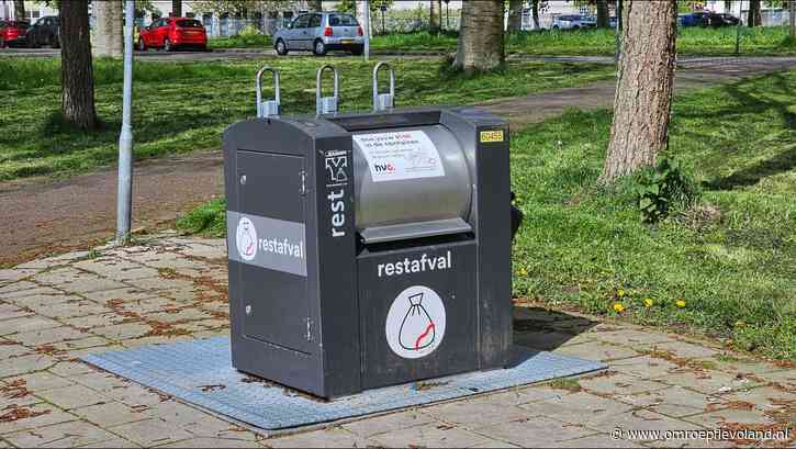 Zeewolde - Zeewolde wil afvalscheiding verbeteren, inwoners gaan voor restafval betalen