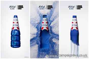 1664 Blanc transforms bottles into fashion items for London Fashion Week campaign