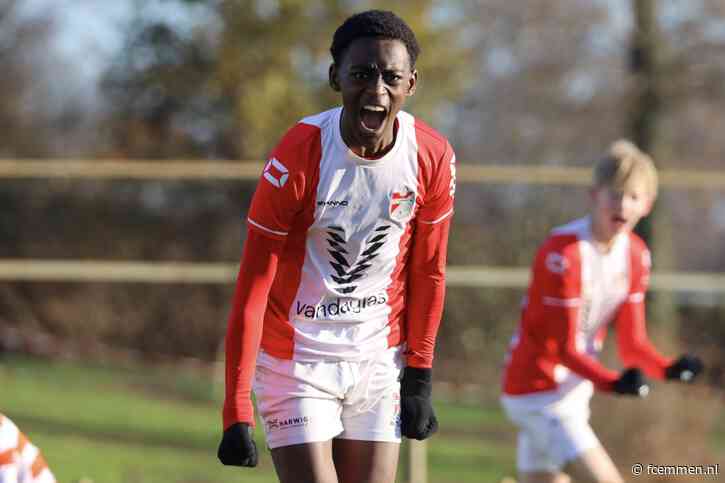 Jeugd: FC Emmen O15 bekert in Eindhoven tegen PSV