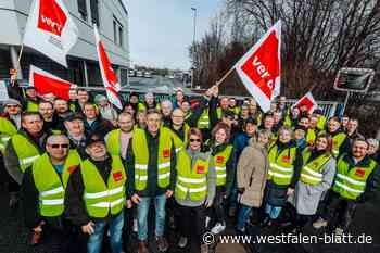 Busse in Paderborn stehen still