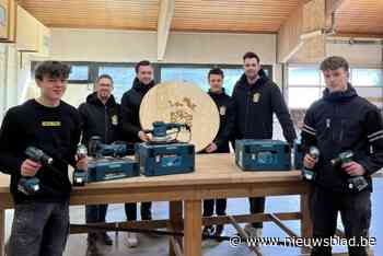 Ronde Tafel schenkt werkmateriaal aan afdeling houtbewerking De Prins