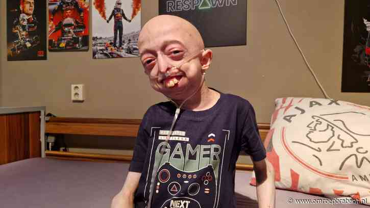 Bjorn (22) is de enige Nederlander met de verouderingsziekte progeria