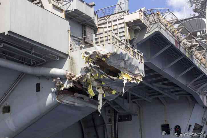 'Loss of confidence': Navy relieves commanding officer of USS Harry S. Truman after accident