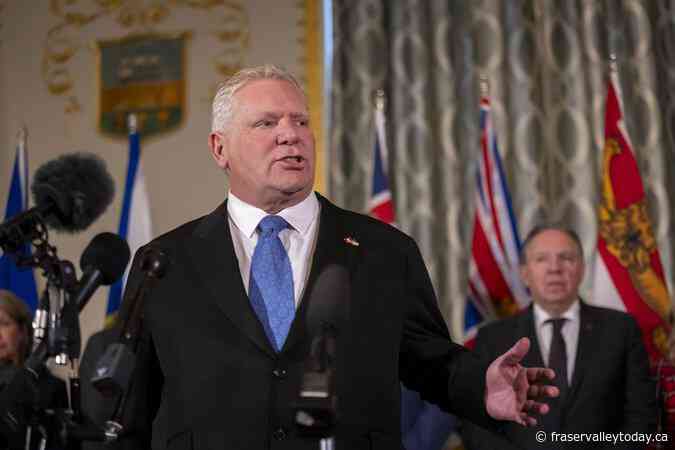 Premiers Ford and Houston appeal to governors in latest push to stop Trump’s tariffs