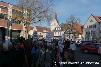 Demonstration für Demokratie