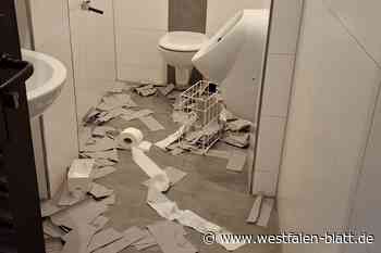 Vlotho: Erneut Vandalismus auf Friedhofstoilette