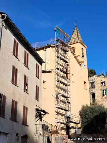 A Gilette, l'église est en travaux jusqu'à la mi-mars