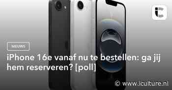 iPhone 16e vanaf nu te bestellen: ga jij hem reserveren? [poll]