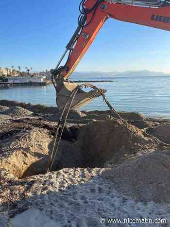 On sait finalement ce qu’est cet étrange câble qui réapparaît régulièrement sur une plage d’Antibes