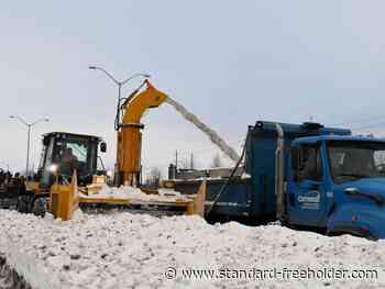 Cleanup continues in Cornwall after significant snowfall