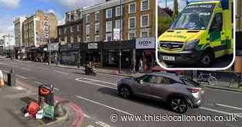 Cyclist taken to hospital after crash involving car at busy Dalston junction