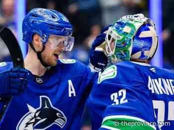 New deal: Kevin Lankinen benefits, twice, from Canucks’ crease crisis