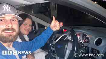 EastEnders fans drive 100 miles to watch show from car