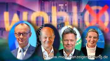 Letzte Umfragen vor Bundestagswahl zeigen große Unterschiede - ein Überblick