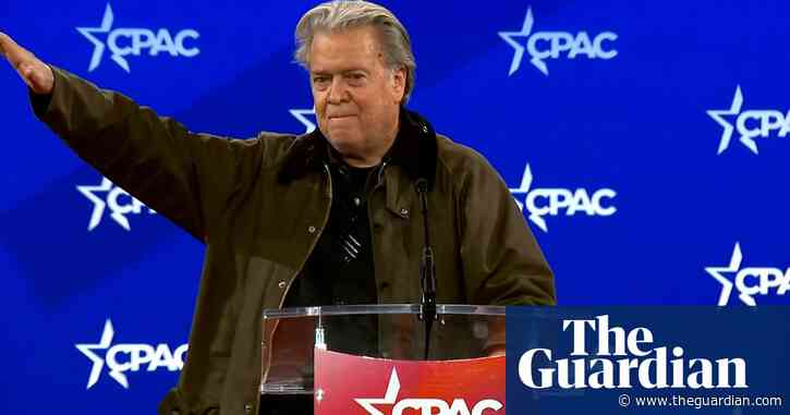 French far-right leader cancels CPAC speech over Steve Bannon’s ‘Nazi’ salute