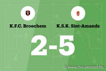 Vermoesen maakt er drie voor Sint-Amands in wedstrijd tegen Broechem