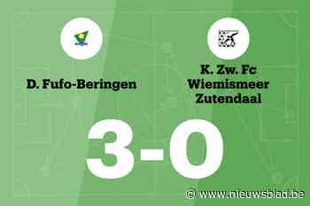 Ongeslagen reeks van Wiemismeer tot een einde gebracht door Fufo-Beringen