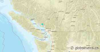 5.1 magnitude earthquake rattles parts of B.C. Friday