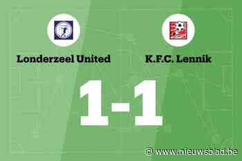 KFC Lennik speelt gelijk tegen Londerzeel United